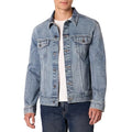 Men's Regular-Fit Heavyweight Denim Jacket with Patch Pockets