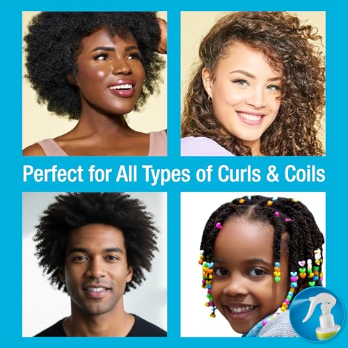 Curly Hair Detangler Spray - Leave-In Conditioner for All Hair Types