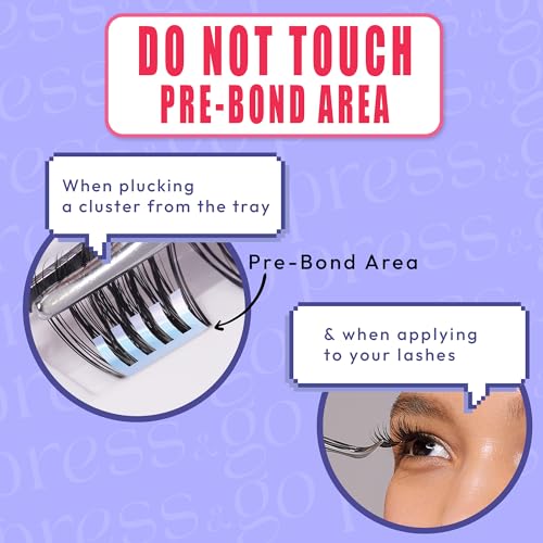 i-ENVY Press&Go Self-Adhesive Eyelashes - No Glue Needed