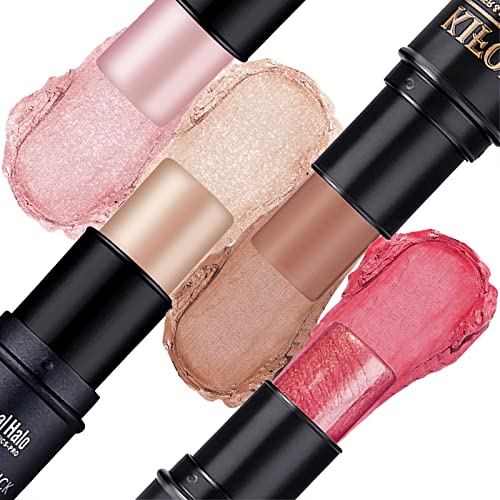 4-in-1 Contour Stick Kit - Blush, Bronzer & Highlighter