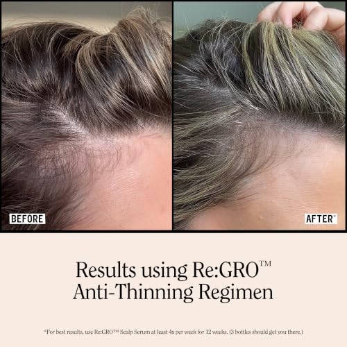 California Naturals Re:GRO Anti-Thinning Shampoo & Conditioner Set for Men, Biotin & Caffeine, Sulfate-Free, 20 oz