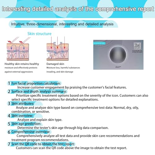 Professional Skin Analyzer Machine | 13.3" & 21.5" Display