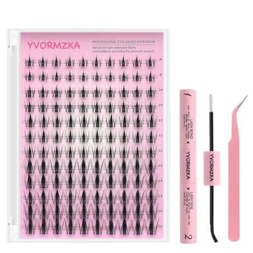 Manga Lash Clusters Kit-Eyelash Clusters.Wispy Lash Clusters Kit. Lash Clusters.Pro Lash. False Eyelashes & Adhesives. Diy Lash Extension Kit(Fairy kit 120pcs)