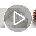 24 Pack 8oz Clear Plastic Jars with Lids and Labels