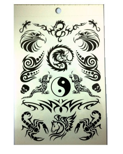 Tapp Collections 280 Temporary Tattoos for Men