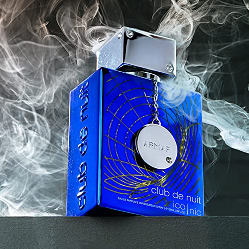 Armaf Club de Nuit Blue Iconic Eau de Parfum for Men, 3.6 oz