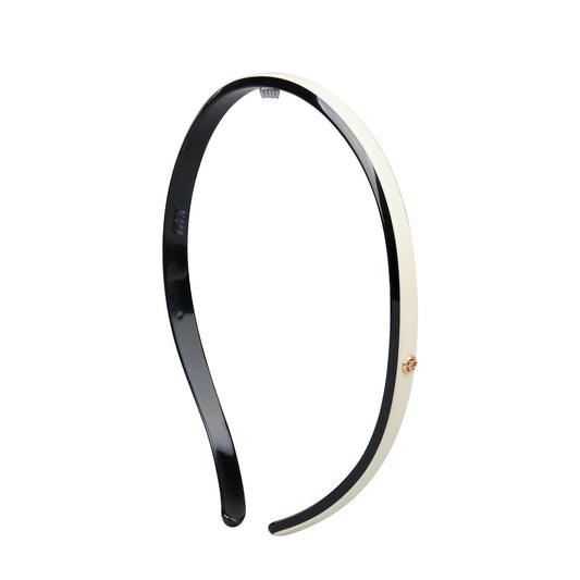 EVITA PERONI Hair Band Designed for Eyewear Black and White Glasses headband No Pressure, No Headache, Comfortable Headbands for Women Non Slip, Head Bands for Women's Hair