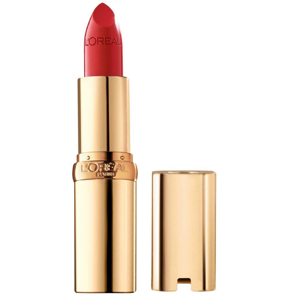 L’Oréal Paris Colour Riche Original Creamy, Hydrating Satin Lipstick with Argan Oil and Vitamin E, British Red , 1 Count