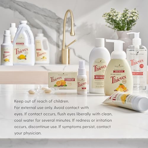Young Living Thieves Foaming Hand Soap 8 fl oz Essential Oils (Pack of 2)