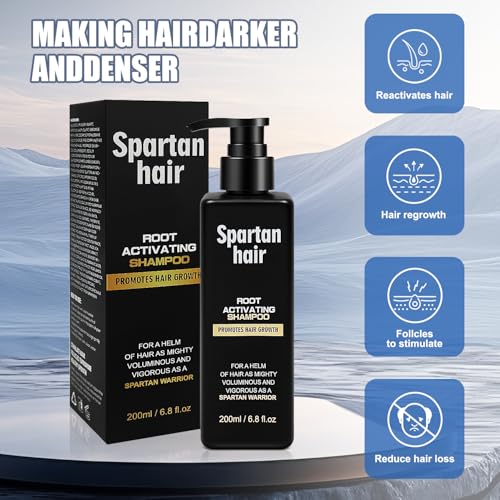 Root Activator Shampoo for Men & Women - Strengthening Formula for Thinning Hair