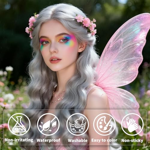 Washable Temporary Hair Color Stick - 8 Colors