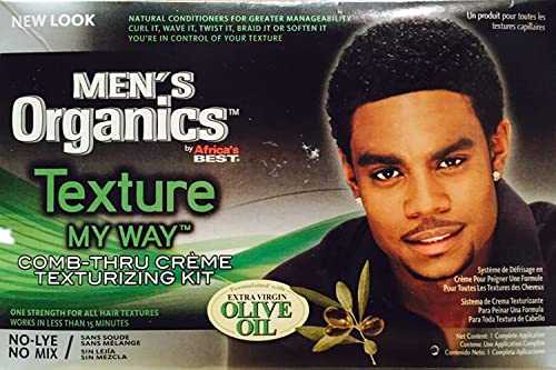 Men's Organics Hair Texturizing Kit - Curl & Wave Control Cream