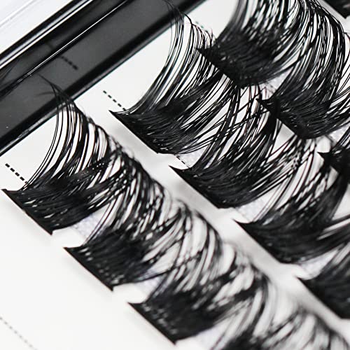 Vayator Single Size False Eyelashes DD Curl 8mm/10mm/12mm/14mm/16mm/18mm/20mm To Choose Professional Makeup Cluster Grafting False Eyelashes Individual Extension (DD Curl-16mm)