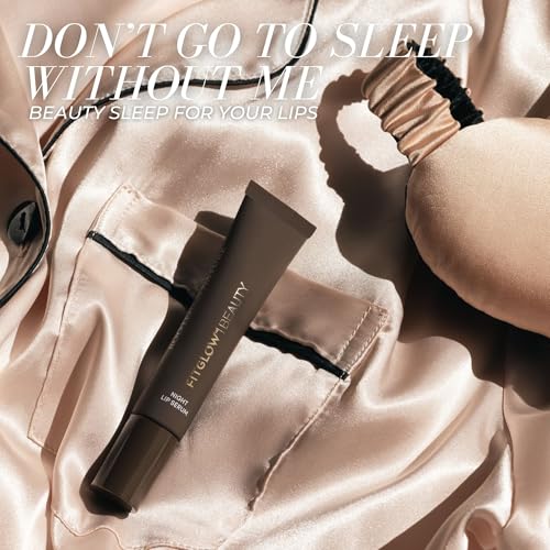 Fitglow Beauty Night Lip Serum 10 Year Anniversary Duo | Sleeping Mask | Plant-Powered Natural Overnight Mask Skincare | Hydrating Moisturizer for Dry Cracked Chapped Lips | 2 (12g) Tubes, Clear