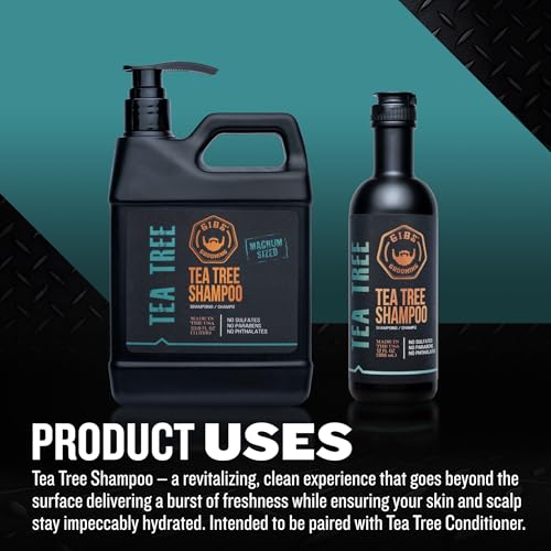 Gibs Grooming Tea Tree Shampoo and Conditioner Combo Box