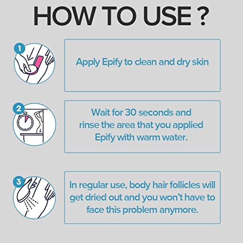 Epify Intimate Hair Removal Cream 8.45 fl oz – For Pubic, Bikini & Sensitive Areas (Variation 1)