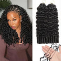 Knotless Crochet Hair 20" Burmese Curly 100% Human Hair