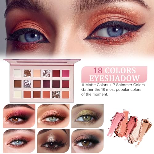 Full Face Makeup Set for Beginners & Professionals