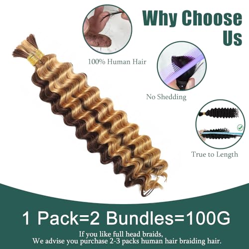 28 Inch Boho Braiding Hair - Unprocessed Brazilian Human Hair Bundles