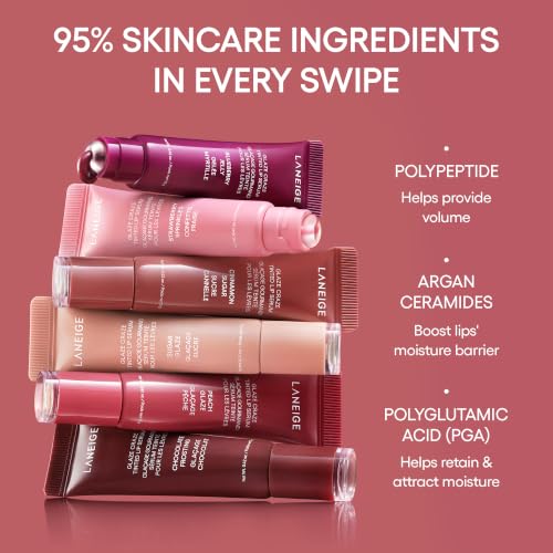 Glaze Craze Strawberry Sprinkles Tinted Lip Serum | Hydrating Gloss