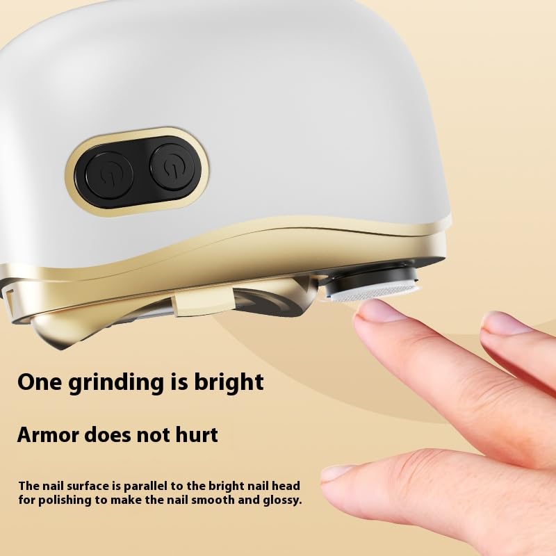 Electric Nail Clipper & Trimmer for All Ages - Rechargeable, 2 Speeds