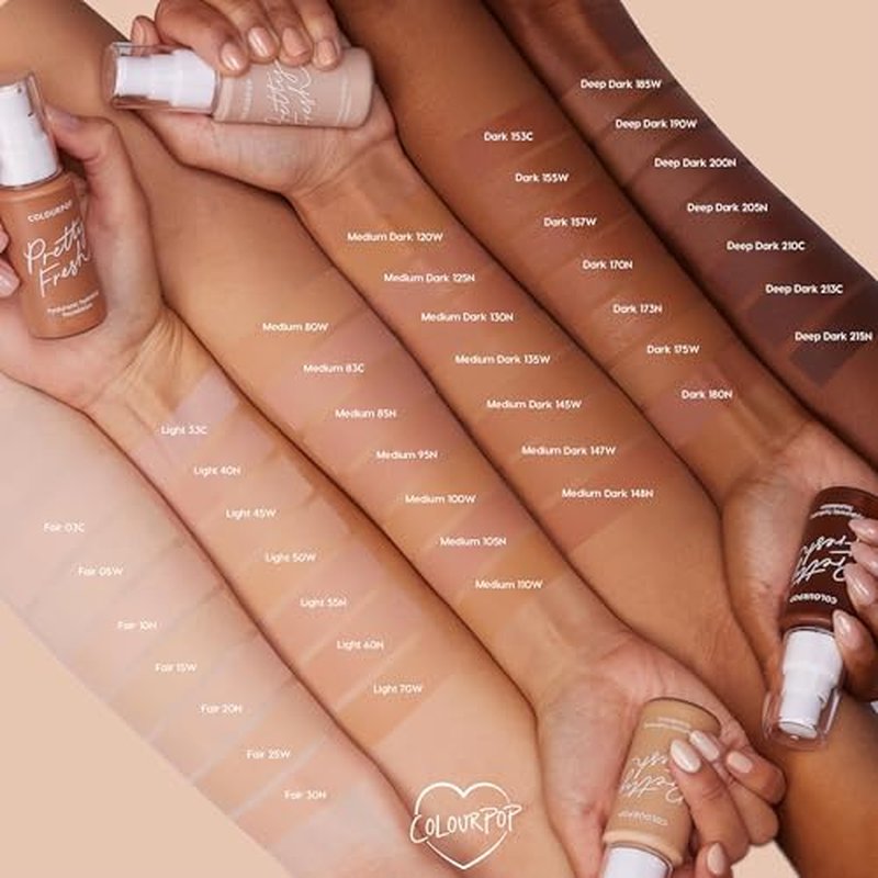 ColourPop Pretty Fresh Hydrating Foundation - Fair 25W