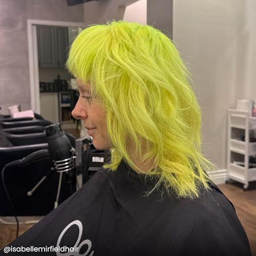 Arctic Fox Neon Moon Semi-Permanent Hair Dye - Vegan, Bright Neon Yellow, 8 Fl Oz (Pack of 1)