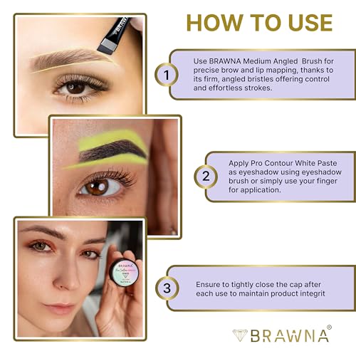 BRAWNA Pro PMU Mapping Kit for Eyebrows & Lips