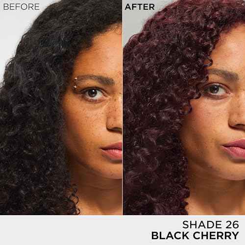 L¡¯Oreal Paris Feria Multi-Faceted Shimmering Permanent Hair Color, High Intensity Hair Dye for 3X Highlights, 26 Black Cherry (Deepest Magenta), 1 Hair Dye Kit