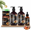 Batana Oil Hair Growth 5-Piece Kit with Shampoo, Conditioner & Mask