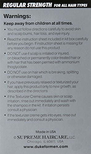 Duke Men’s Texturizing Hair Cream Kit for Easy Manageable Styles