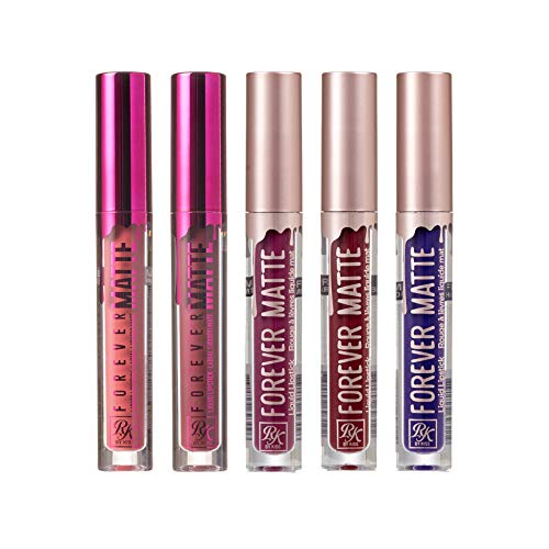 Ruby Kisses Forever Matte Liquid Lipstick 5-Pack