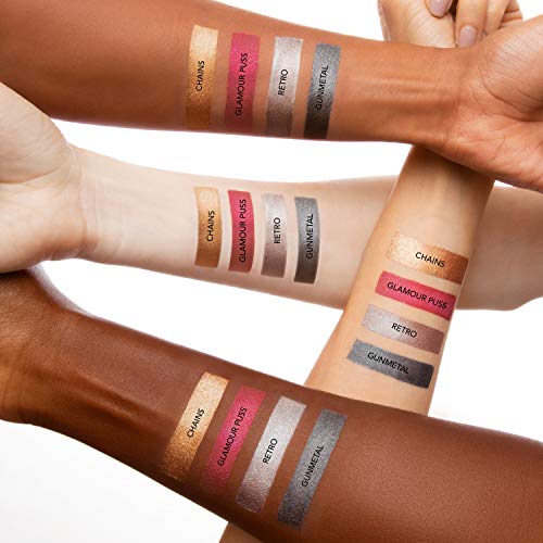 HAUS LABORATORIES By Lady Gaga: GLAM ATTACK LIQUID EYESHADOW | Pigmented Liquid Eyeshadow Available in 13 Shimmer & 4 Metallic Colors, Long Lasting & Blendable Eye Makeup, Vegan & Cruelty-Free