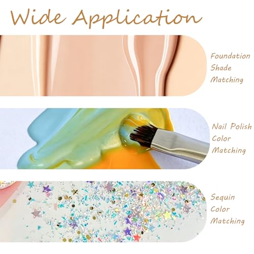 100 Sheets Disposable Nail Art Palette Paper with Mixing Stick