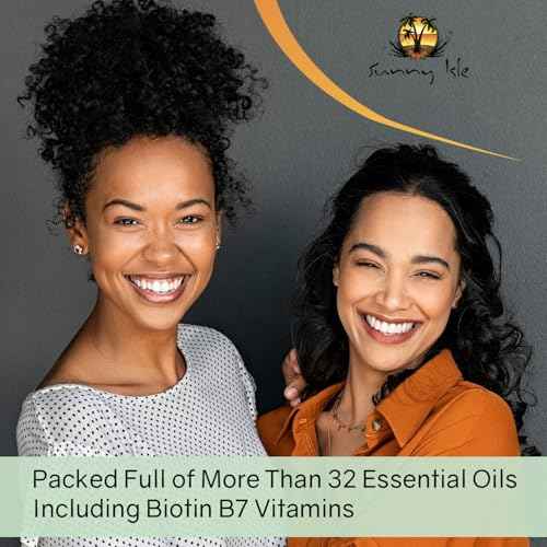 Sunny Isle Rosemary Mint Hair and Strong Roots Butter 4oz | Infused with Biotin & Jamaican Black Castor Oil | Strengthen and Nourish Hair | Dry Scalp, Split Ends