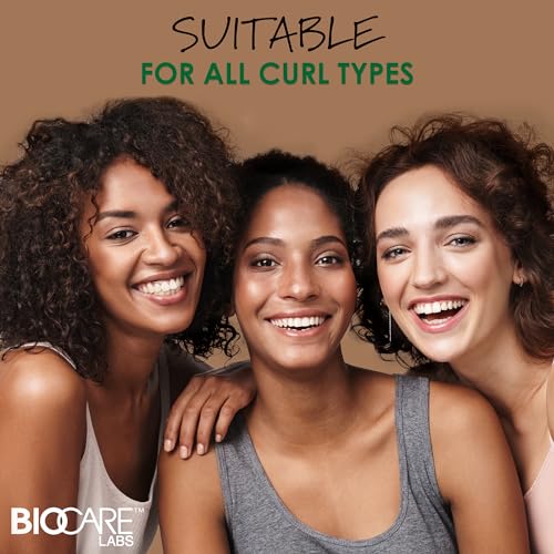 Biocare Curls & Naturals Hair Softener Kit with Moroccan Argan Oil, 5 oz