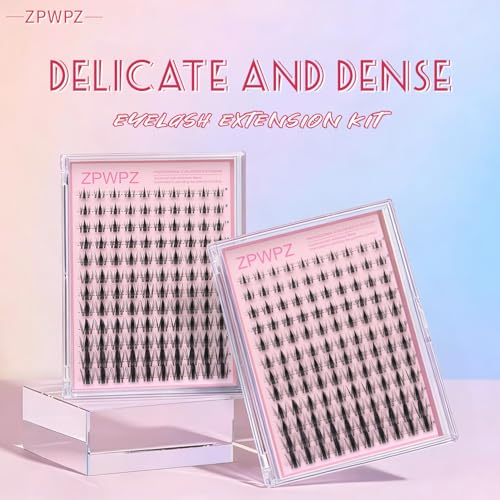 Manga Lash Clusters Kit - 120pc Spiky Eyelash Extensions