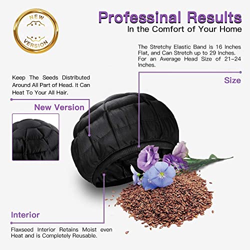 Flaxseed Deep Conditioning Heat Cap Microwave