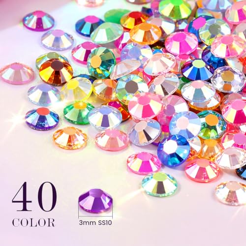 40,000 Pcs Bedazzling Rhinestone Kit with B7000 Glue & Tools