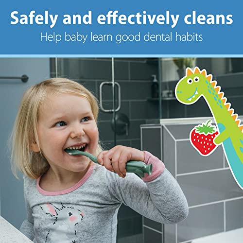 Baby Toothpaste Strawberry 1.4oz Fluoride-Free Learning Oral Care for Infants & Toddlers - Pack of 1
