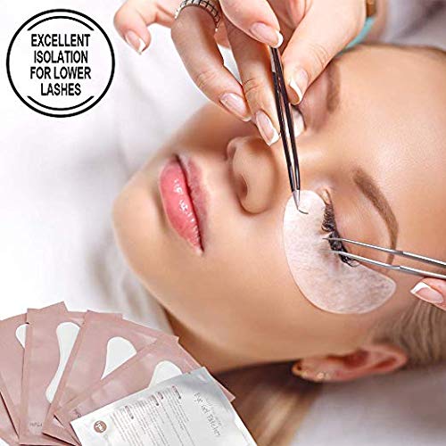 Ocim 100 Pairs Lint-Free Hydrogel Eye Pads for Lash Extensions