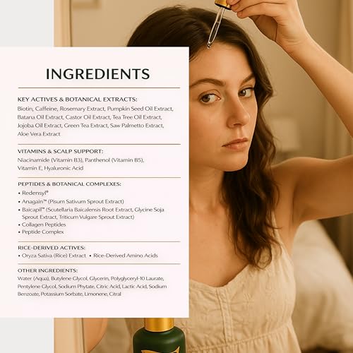 Persona Beauty Hair Growth Serum with Biotin & Caffeine - 30ml
