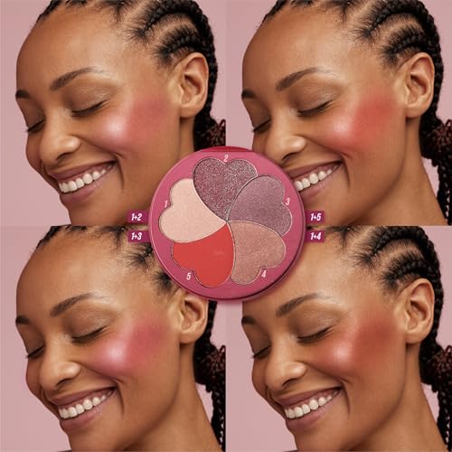 Tintark 5-Color Blush & Bronzer Palette with Mirror
