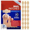 Overnight Hydrogel Nail Repair Patches for Brittle & Cracked Nails (21 Pcs)