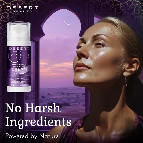 2-Pack Neck Firming Cream for Women ? Neck Creams for Tightening and Firming with Peptides, Collagen & Hyaluronic Acid ? Decollete Firming Cream for Lifting & Smoother Skin, 3.38 fl oz