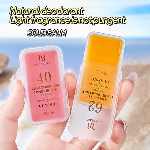 ADMD Solid Perfume Balm 3-Pack – Long Lasting Travel Fragrance