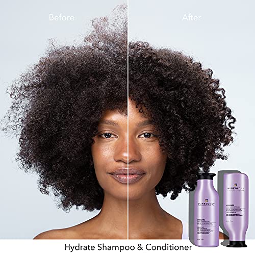 Pureology Hydrate Travel Size Hair Care Bundle for Color-Treated Hair