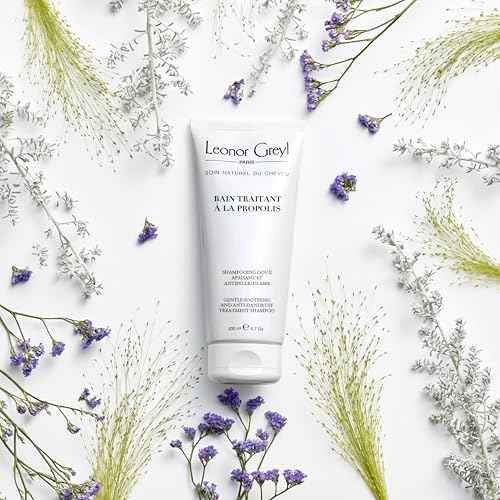 Leonor Greyl Gentle Dandruff Shampoo (Bain Traitant a La Propolis), Propolis & Chamomile Natural Dandruff Shampoo, 6.7 oz. Made In France