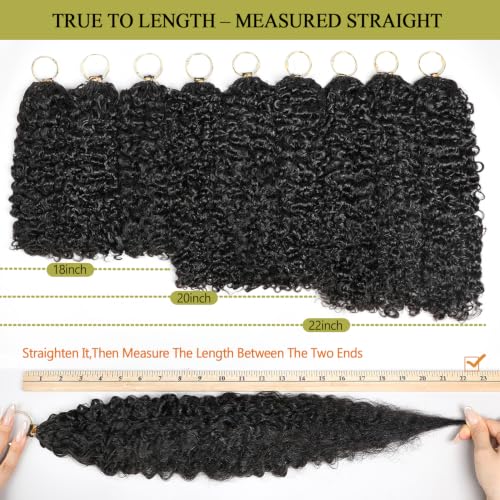 Lemoda Burmese Curly Human Crochet Hair 14" 120g