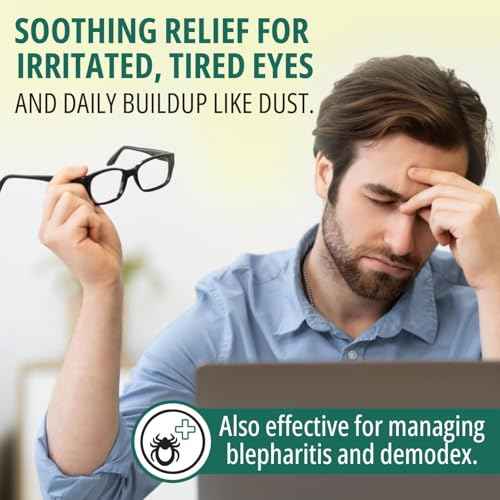 100Pcs Tea Tree Eyelid Wipes ? Tea Tree Oil Eye Wipes for People with Dry Eyes & Allergies ? Gentle Eyelid Cleanser with Hyaluronic Acid ? Individually Wrapped & Biodegradable - 1 Pack